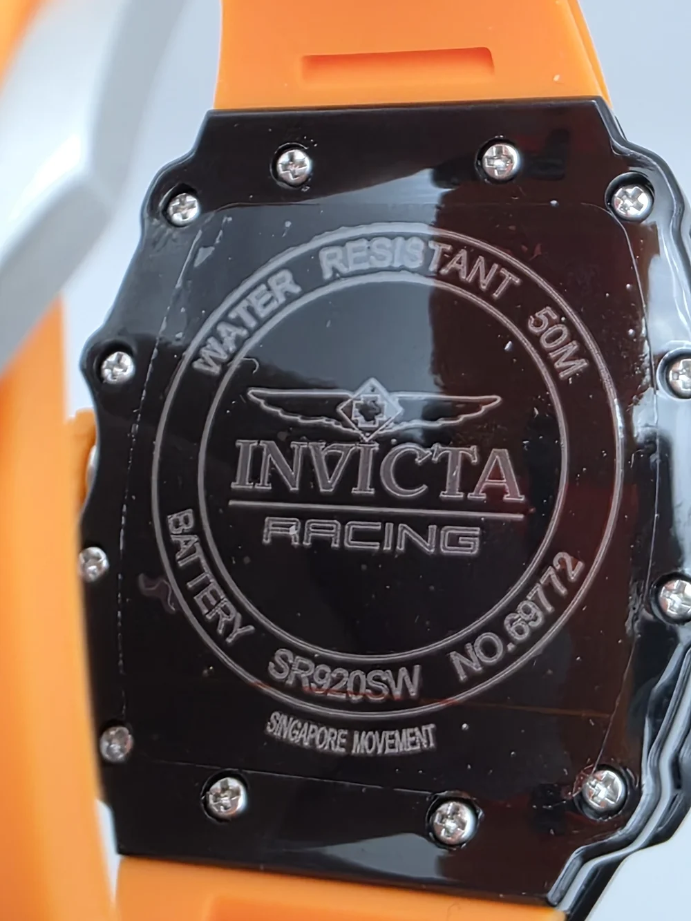 69772 - Invicta Racing Valxor Unisex Watch - 40mm, Orange